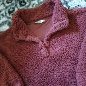 Pink Rose pullover